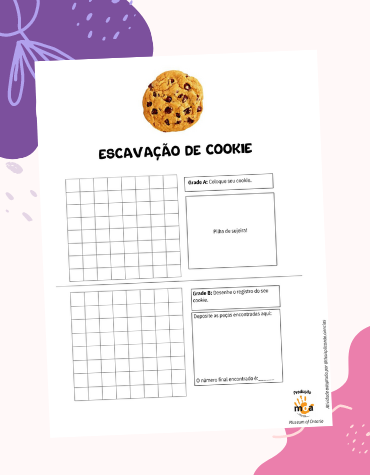 Escavação de Cookies ops… Fósseis! 🍪